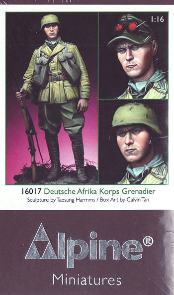 ドイツ アフリカ軍団 擲弾兵 レジン (アルパイン 1/16 フィギュア No.AM16017) 商品画像