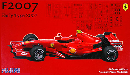 フェラーリ F2007 オーストラリアGP プラモデル (フジミ 1/20 GPシリーズ No.GP042) 商品画像