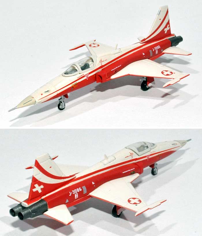 F-5E タイガー 2 パトルイユ・スイス Tiger Cinque 完成品 (ヘルパ herpa Wings （ヘルパ ウイングス） No.555289) 商品画像_2