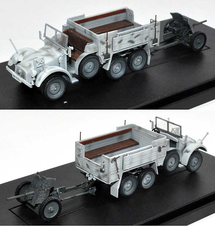 ドイツ Kfz.70 クルップ・プロッツェ w/3.7cm Pak35/36 東部戦線 (冬季迷彩) 完成品 (ドラゴン 1/72 ドラゴンアーマーシリーズ No.60638) 商品画像_2