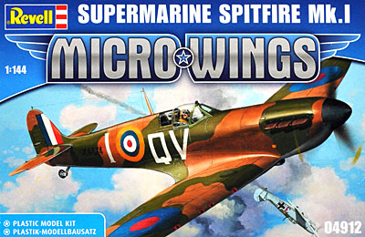 スーパーマリン スピットファイア Mk.1 プラモデル (レベル Micro Wings No.04912) 商品画像