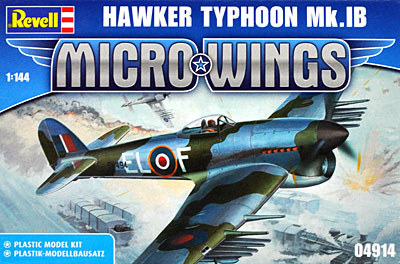 ホーカー タイフーン Mk.1B プラモデル (レベル Micro Wings No.04914) 商品画像