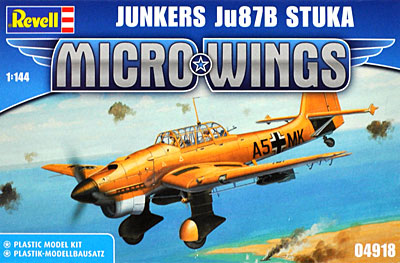 ユンカース Ju87B スツーカ プラモデル (レベル Micro Wings No.04918) 商品画像