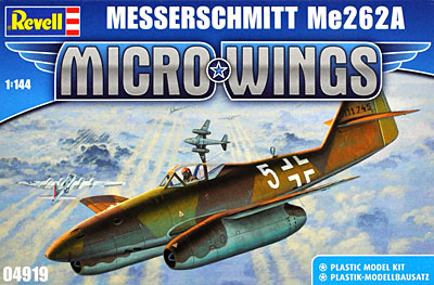 メッサーシュミット Me262A プラモデル (レベル Micro Wings No.04919) 商品画像