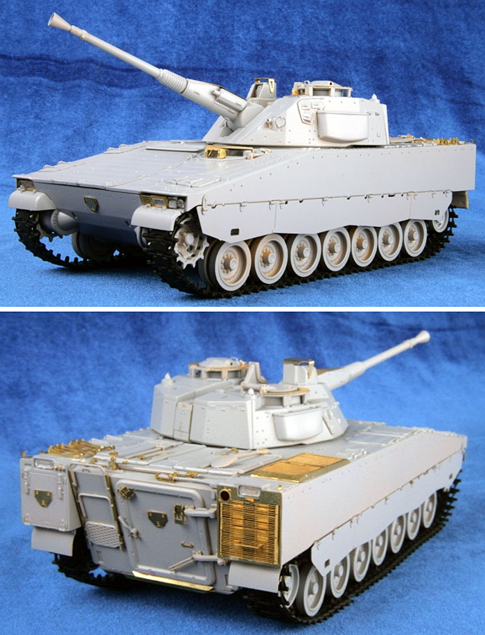 CV90 歩兵戦闘車用 ディテールアップパーツ エッチング (KA Models AFV用 エッチングパーツ No.KG-30006) 商品画像_1