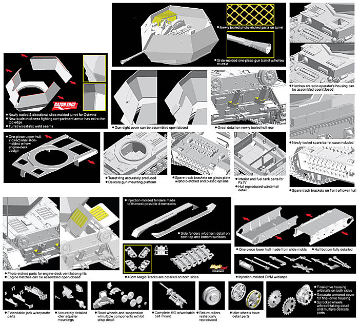 ドイツ 4号対空戦車 オストヴィント プラモデル (サイバーホビー 1/35 AFV シリーズ （'39～'45 シリーズ） No.6550) 商品画像_2