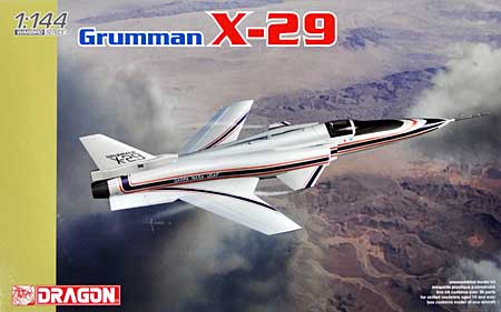 グラマン X-29 プラモデル (ドラゴン 1/144 ウォーバーズ （プラキット） No.4643) 商品画像