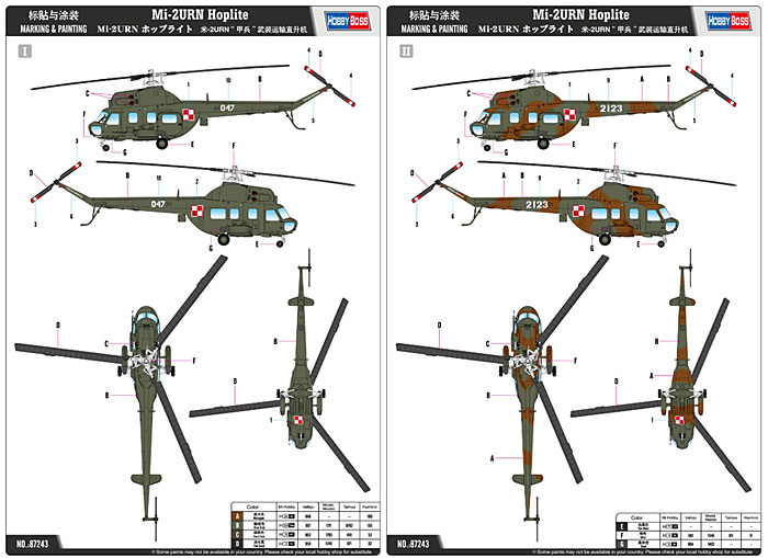 Mi-2URN ホップライト プラモデル (ホビーボス 1/72 ヘリコプター シリーズ No.87243) 商品画像_2