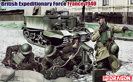 イギリス海外派遣軍 フランス 1940 プラモデル (ドラゴン 1/35 39-45 Series No.6552) 商品画像