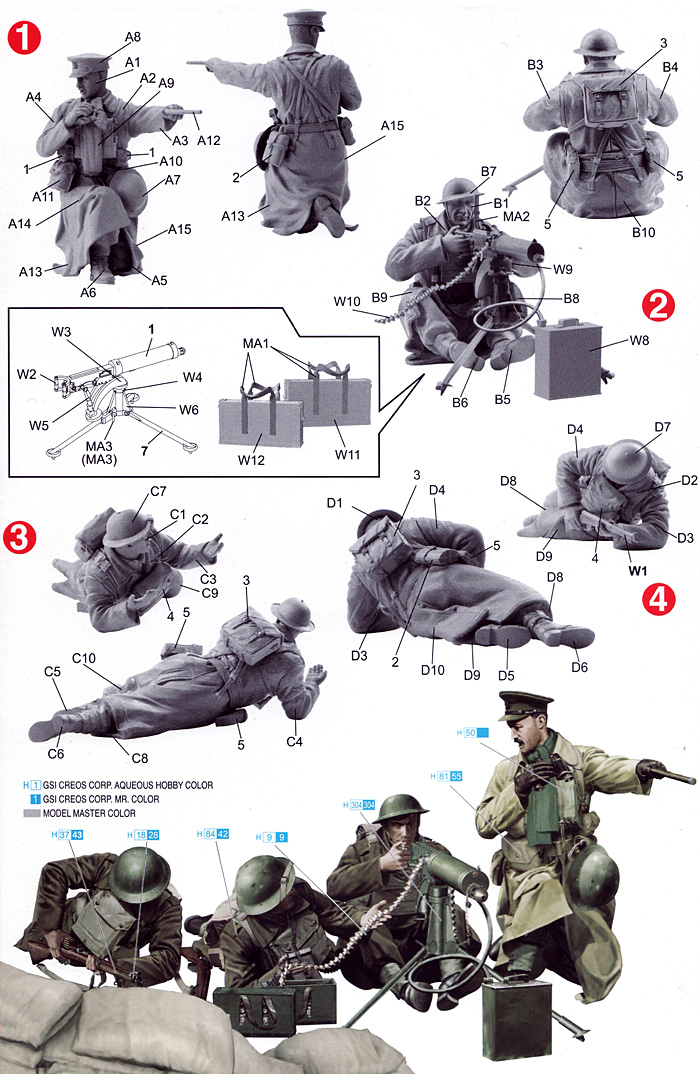 イギリス海外派遣軍 フランス 1940 プラモデル (ドラゴン 1/35 39-45 Series No.6552) 商品画像_1