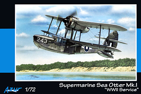 イギリス スーパーマリン シーオッター Mk.1 イギリス海軍 プラモデル (アズール 1/72 航空機モデル No.A101) 商品画像