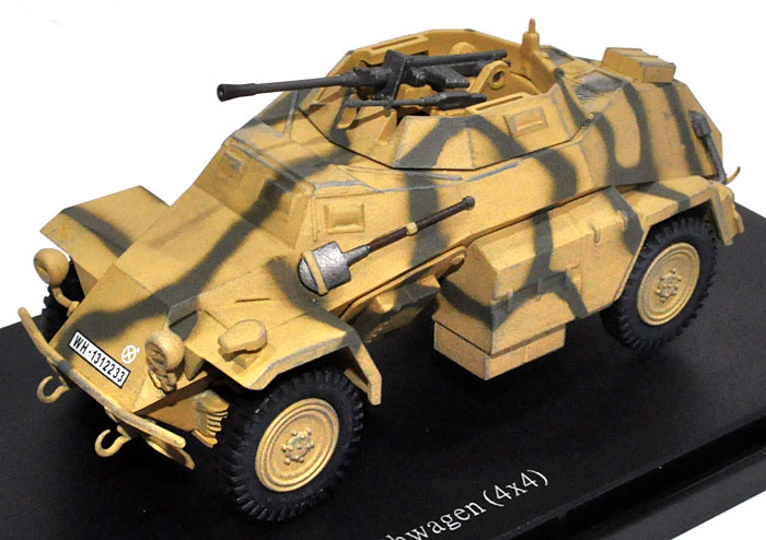 ドイツ Sd.Kfz.222 4輪装甲偵察車 第19装甲師団 完成品 (ホビーマスター 1/48 グランドパワー シリーズ No.HG1403) 商品画像_2