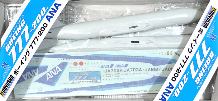 ボーイング 777-200 ANA プラモデル (童友社 大型旅客機シリーズ No.144-B7-NH-6000) 商品画像_1