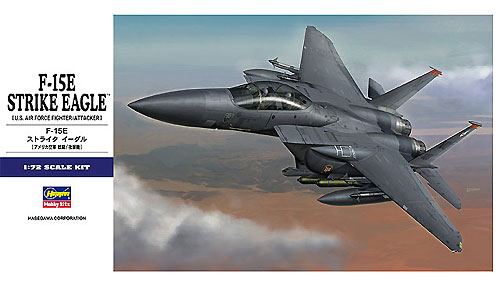 F-15E ストライク イーグル プラモデル (ハセガワ 1/72 飛行機 Eシリーズ No.E039) 商品画像