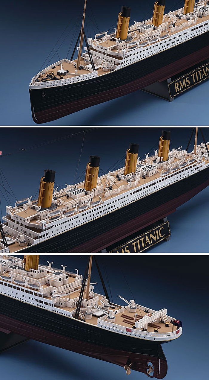 R.M.S. タイタニック 1912 竣工100周年記念 プラモデル (ハセガワ 1/400 プラモデル No.40083) 商品画像_3