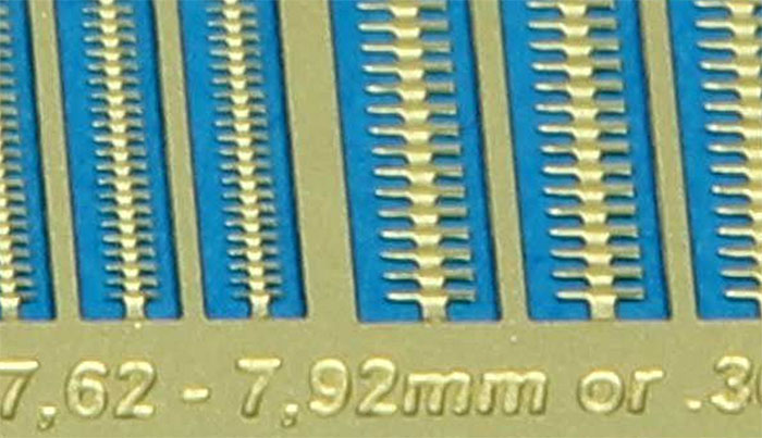 機銃弾薬帯 7.62-7.92mm 30口径&50口径 エッチング (アベール 1/72 AFV用 エッチングパーツ No.72A013) 商品画像_3