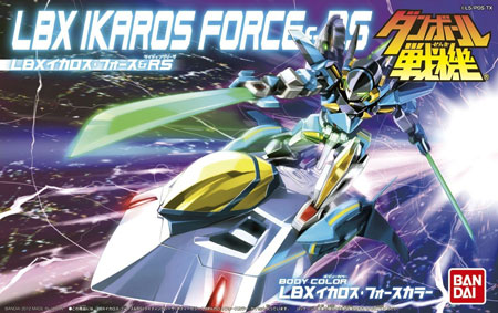 LBX イカロス・フォース & RS (ライディングソーサ) プラモデル (バンダイ ダンボール戦機 No.0176964) 商品画像