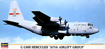 C-130H ハーキュリーズ 第317輸送航空群 プラモデル (ハセガワ 1/200 飛行機 限定生産 No.10628) 商品画像