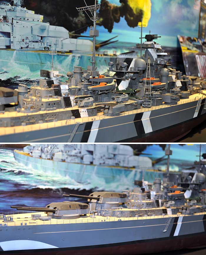 ドイツ海軍 戦艦 ビスマルク プラモデル (トランペッター 1/200　艦船シリーズ No.03702) 商品画像_3