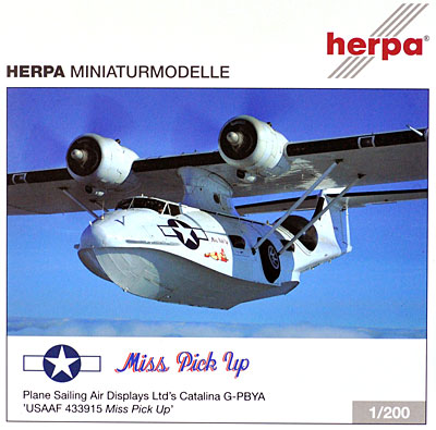 OA-10A カタリナ アメリカ陸軍航空隊 Miss Pick Up (433915) 完成品 (ヘルパ herpa Wings （ヘルパ ウイングス） No.555074) 商品画像