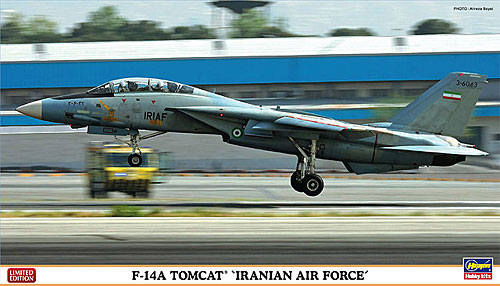 F-14A トムキャット イラン空軍 プラモデル (ハセガワ 1/72 飛行機 限定生産 No.02006) 商品画像