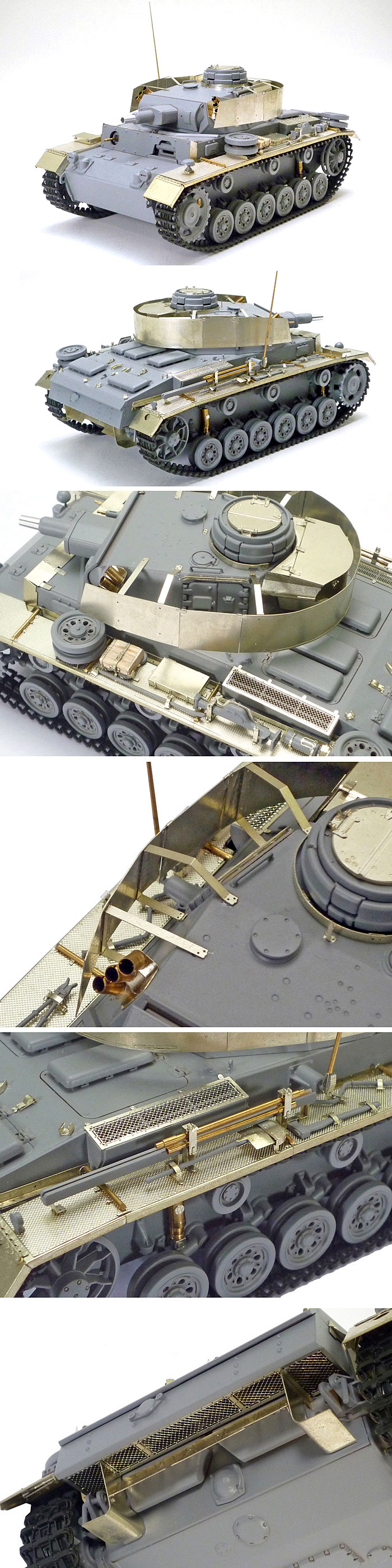 ドイツ 3号戦車 N型 (アベール社製エッチングパーツ/金属砲身付き) プラモデル (タミヤ スケール限定品 No.25159) 商品画像_2