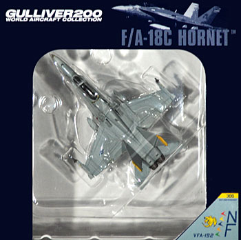 F/A-18C ホーネット VFA-192 ゴールデン・ドラゴンズ NF300 完成品 (ワールド・エアクラフト・コレクション 1/200スケール ダイキャストモデルシリーズ No.22101) 商品画像