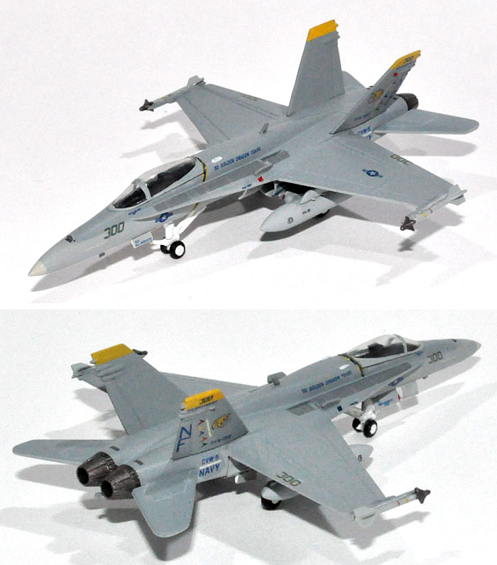 F/A-18C ホーネット VFA-192 ゴールデン・ドラゴンズ NF300 完成品 (ワールド・エアクラフト・コレクション 1/200スケール ダイキャストモデルシリーズ No.22101) 商品画像_2