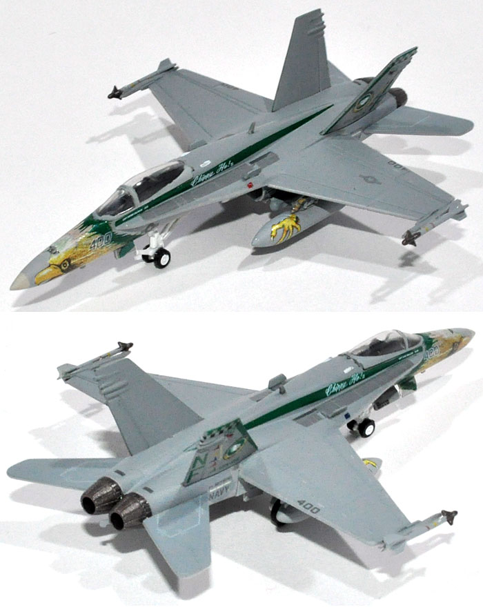 F/A-18C ホーネット VFA-195 ダムバスターズ (NF400) 完成品 (ワールド・エアクラフト・コレクション 1/200スケール ダイキャストモデルシリーズ No.22102) 商品画像_2