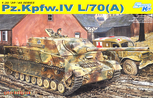 ドイツ 4号駆逐戦車 L/70(A) ツヴィッシェンレーズンク プラモデル (サイバーホビー 1/35 AFV シリーズ （