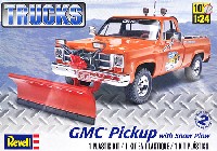 レベル カーモデル GMC ピックアップ w/スノウブラウ