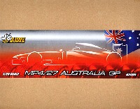 B.MODEL WORKS 1/20 レジンキット マクラーレン MP4/27 オーストラリア GP