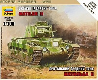ズベズダ （Zvezda） ART OF TACTIC イギリス 歩兵戦車 マチルダ 2