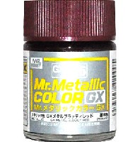 GSIクレオス Mr.メタリックカラー GX GX メタルブラッディレッド (メタリック) (GX-215)