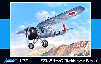 アズール 1/72 航空機モデル PZL P.24A/C トルコ空軍