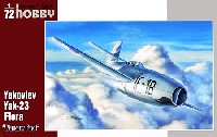 スペシャルホビー 1/72 エアクラフト プラモデル ロシア ヤコブレフ Yak-23 フローラー戦闘機 ワルシャワ条約軍