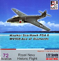 ウイッティ・ウイングス 1/72 スカイ ガーディアン シリーズ （レシプロ機） ホーカー シーホーク FGA.6 WV908 Ace of Diamonds