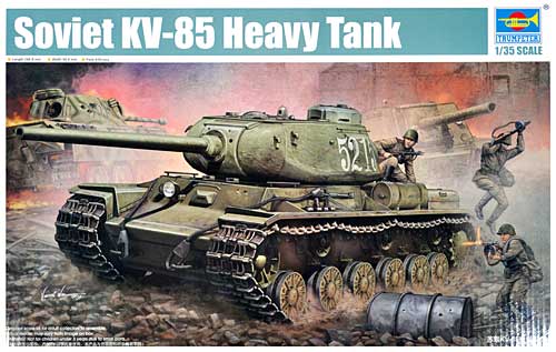 ソビエト軍 KV-85 重戦車 プラモデル (トランペッター 1/35 AFVシリーズ No.01569) 商品画像