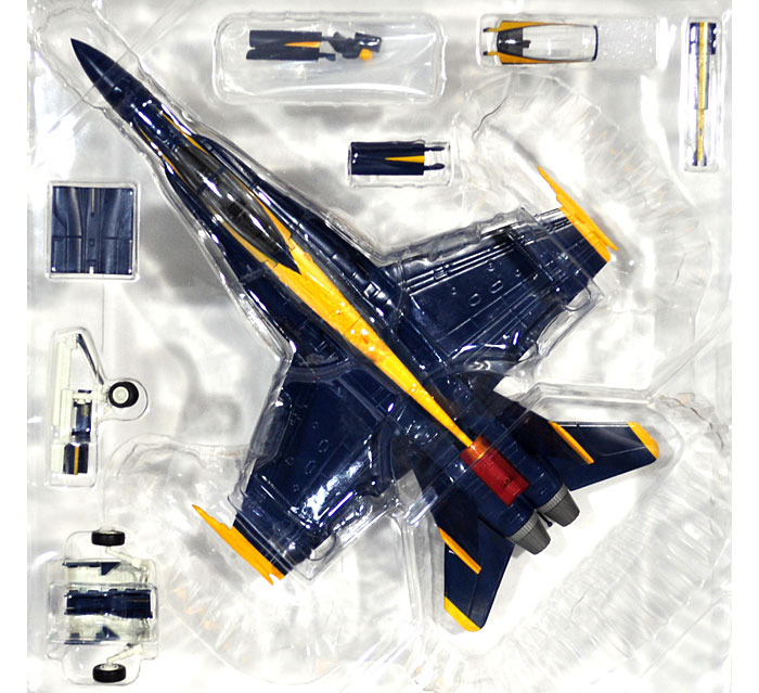 F/A-18A ホーネット ブルーエンジェルス 2010 1番機 完成品 (ホビーマスター 1/72 エアパワー シリーズ （ジェット） No.HA3514B) 商品画像_1