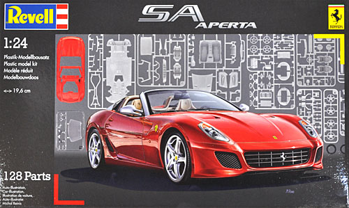 フェラーリ SA アペルタ プラモデル (レベル カーモデル No.07090) 商品画像