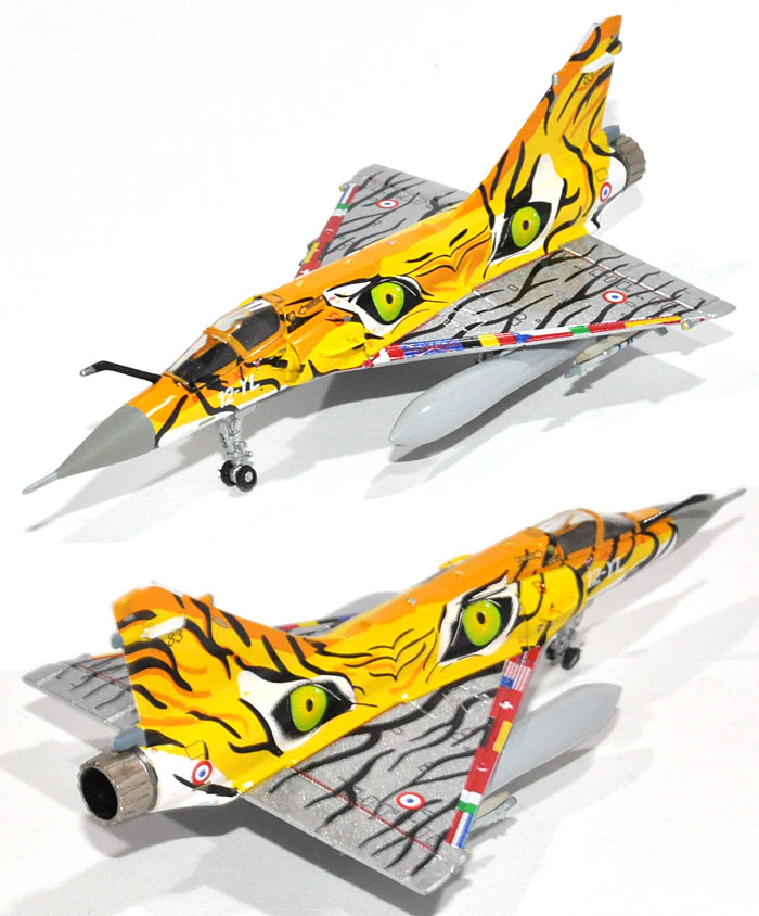 ミラージュ 2000C フランス空軍 第12戦闘航空団 第1戦闘飛行隊 タイガーミート 2003 完成品 (ホーガンウイングス M-SERIES No.7457) 商品画像_2