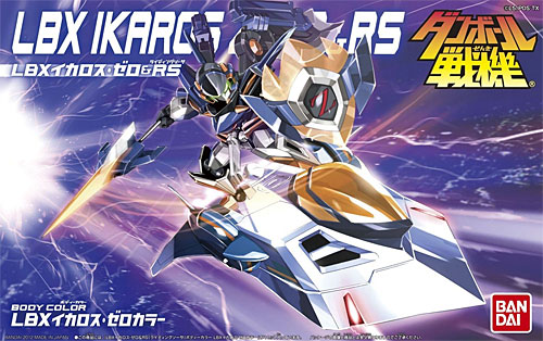 LBX イカロス・ゼロ & RS (ライディングソーサ) プラモデル (バンダイ ダンボール戦機 No.0177913) 商品画像