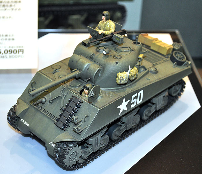 アメリカ M4A3 シャーマン戦車 (シングルモーターライズ仕様) プラモデル (タミヤ 1/35 戦車シリーズ （シングル） No.30056) 商品画像_3