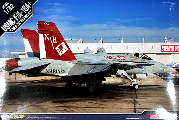 F/A-18A+ ホーネット VMFA-232 レッドデビルズ プラモデル (アカデミー 1/32 Scale Aircraft No.12107) 商品画像