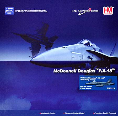 F/A-18C ホーネット スティル・フライング・ストロング 完成品 (ホビーマスター 1/72 エアパワー シリーズ （ジェット） No.HA3515) 商品画像