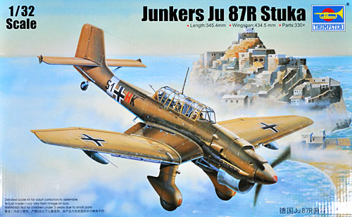 ユンカース Ju-87R シュトゥーカ プラモデル (トランペッター 1/32 エアクラフトシリーズ No.03216) 商品画像