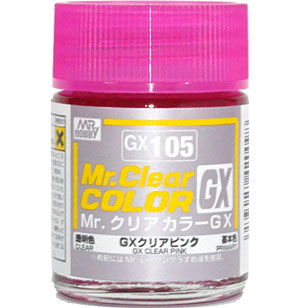 GX クリアピンク 塗料 (GSIクレオス Mr.クリアカラーGX No.GX-105) 商品画像