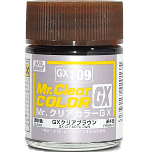 GX クリアブラウン 塗料 (GSIクレオス Mr.クリアカラーGX No.GX-109) 商品画像