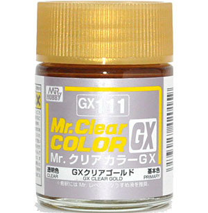 GX クリアゴールド 塗料 (GSIクレオス Mr.クリアカラーGX No.GX-111) 商品画像