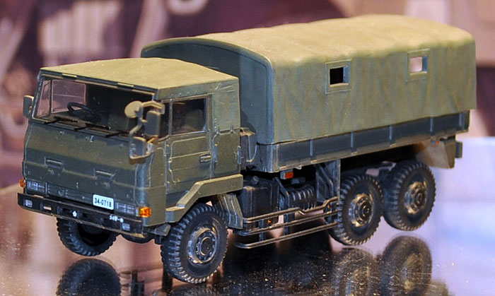 陸上自衛隊 3 1/2tトラック 3トン半 新型 プラモデル (アオシマ 1/72 ミリタリーモデルキットシリーズ No.001) 商品画像_3